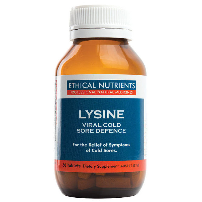 Ethical Nutrients IMMUZORB Lysine Viral Cold Sore Defence 60 Tablets