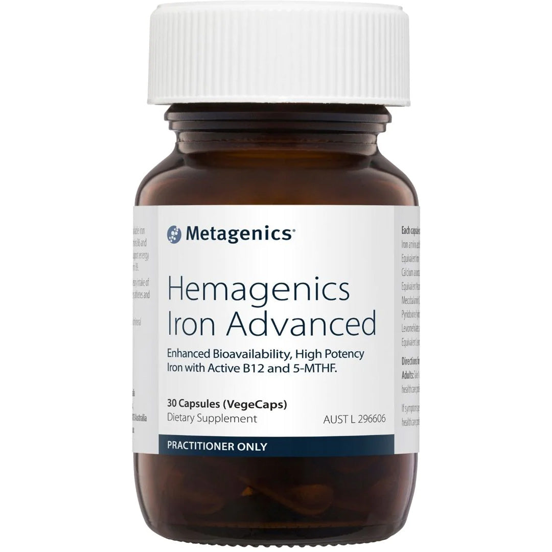 Metagenics Hemagenics Iron Advanced