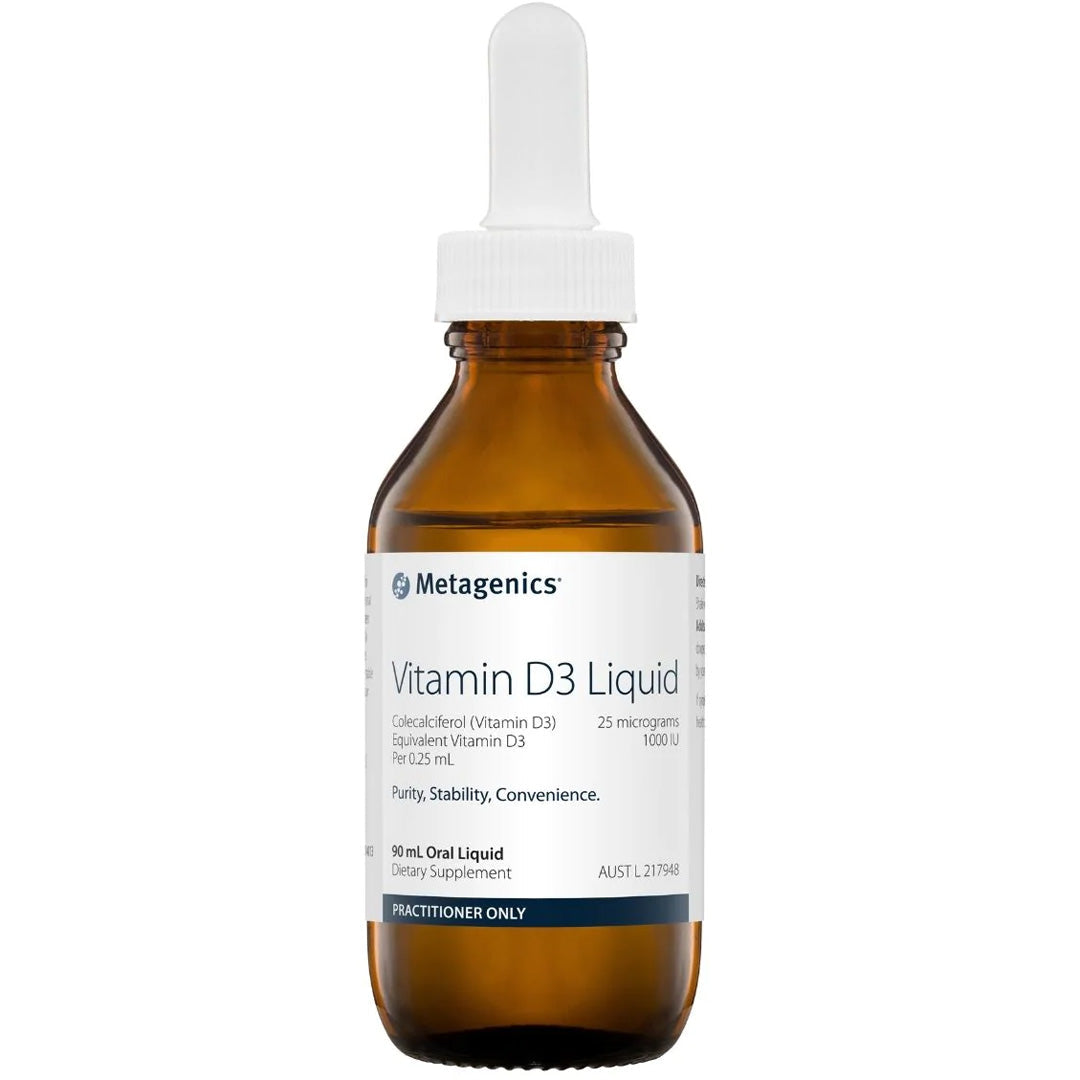 Metagenics Vitamin D3 1000IU - Strengthen Bones & Boost Immune