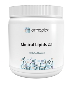 Orthoplex Clinical Lipids 2:1 120 softgel capsules