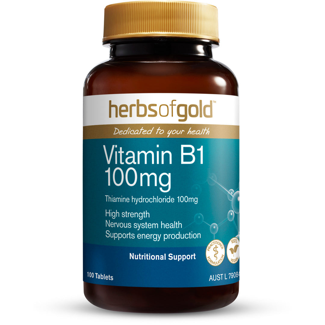 Herbs of Gold Vitamin B1 100mg