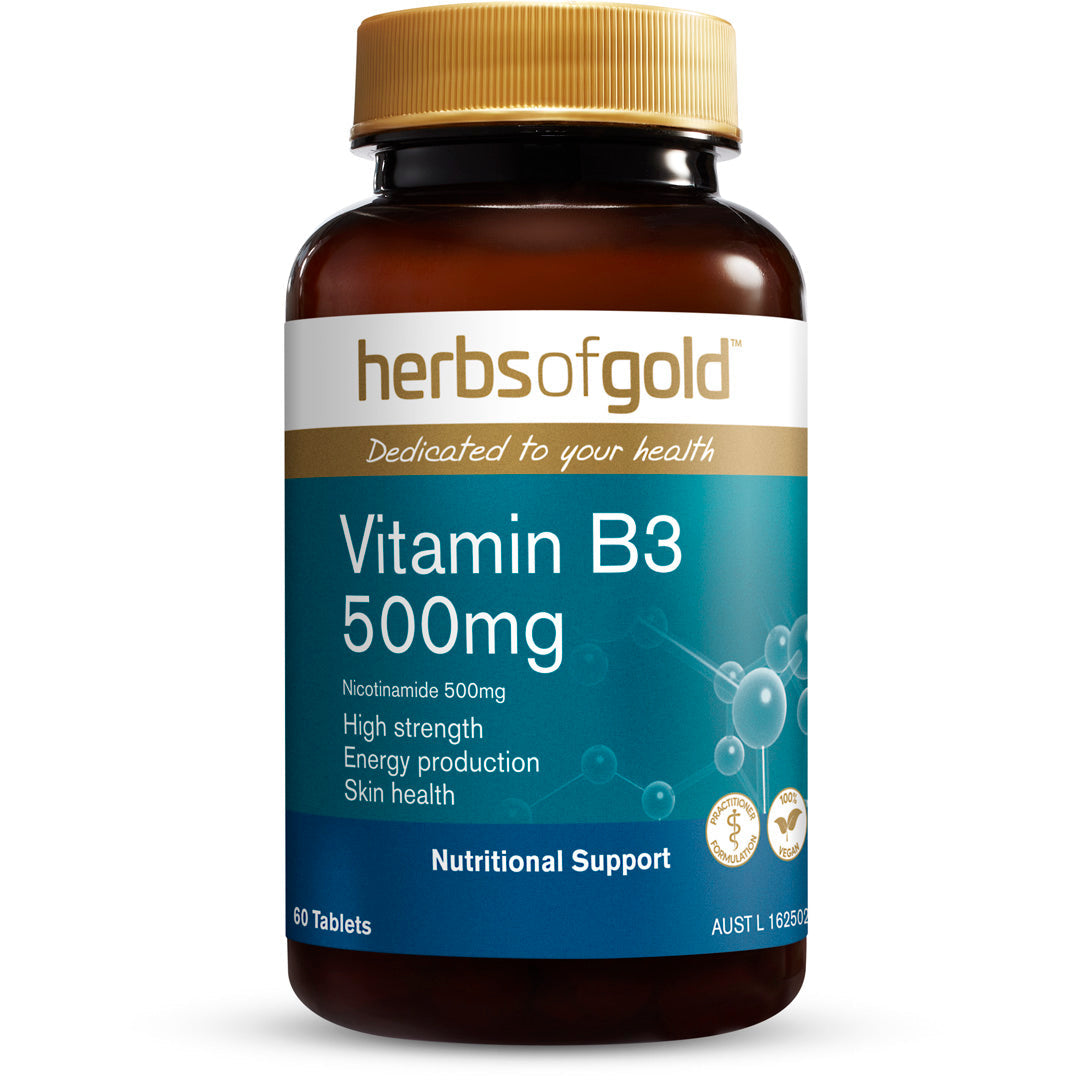 Herbs of Gold Vitamin B3 500mg
