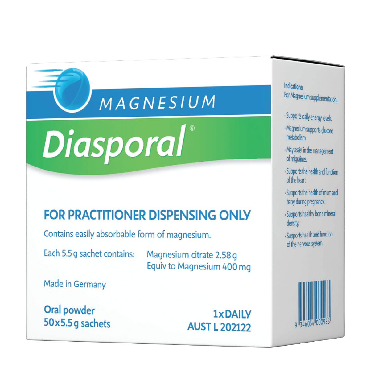 Bio-Practica Magnesium Diasporal 50 Sachets