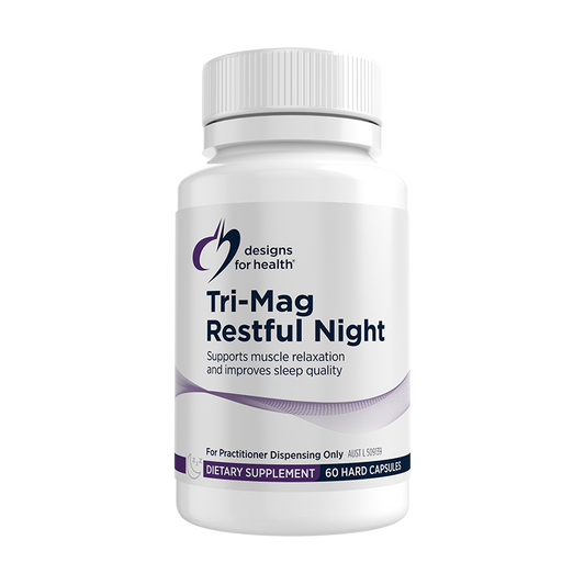 Designs for Health Tri-Mag Restful Night Capsules 60 Caps — Designs for Health