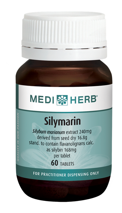 MediHerb Silymarin 60 Tabs - Practitioner Only