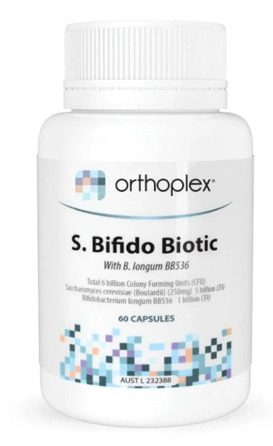 Orthoplex White S.Bifido Biotic 60 Capsules