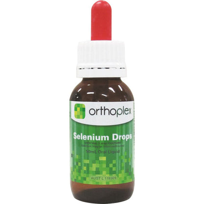 Orthoplex Selenium Drops 50ml - High-Quality Supplement by Henry