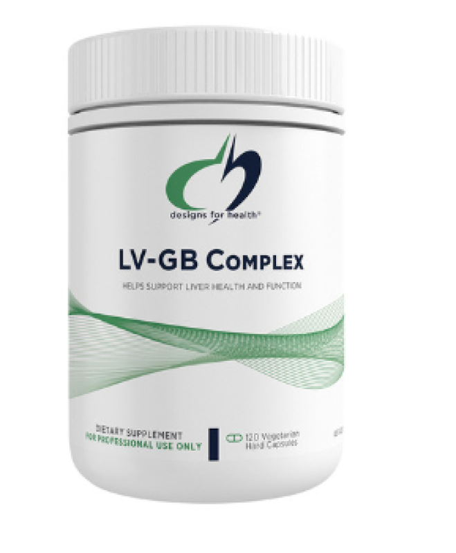 Designs For Health LV-GB Complex 120 Capsules